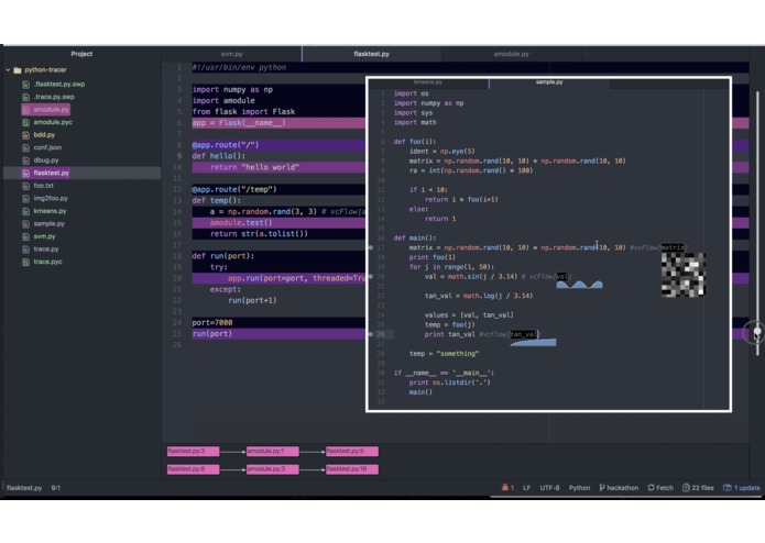 vcFlow – screenshot 1