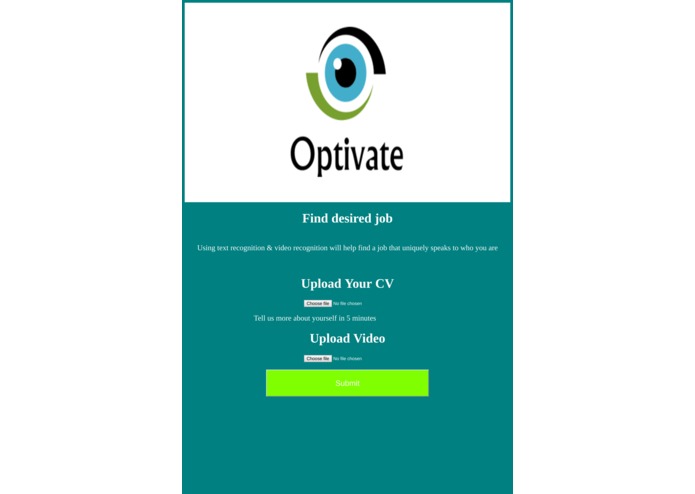 OptiVate – screenshot 2