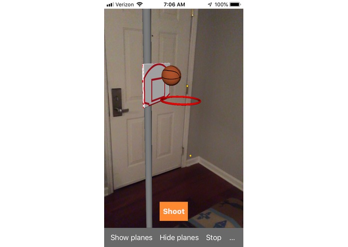 AR Basketball – screenshot 2