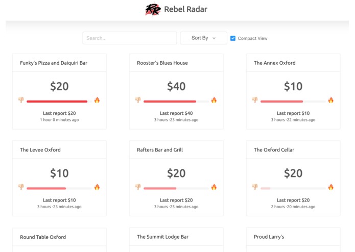 RebelRadar – screenshot 1