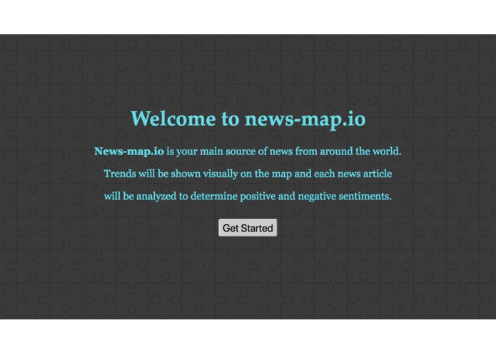 News-Map.io – screenshot 1