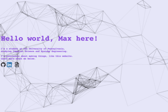 Personal Website