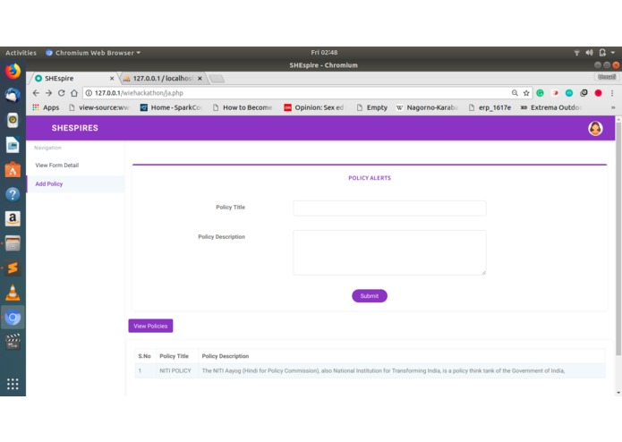 SHEspire – screenshot 1
