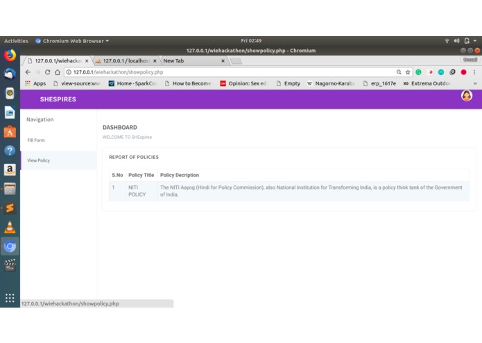 SHEspire – screenshot 2