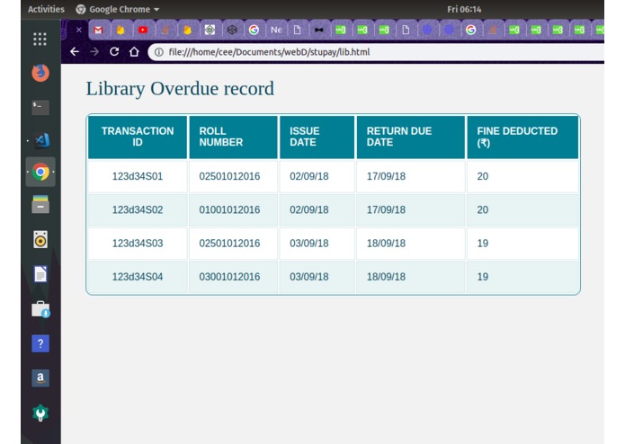 StuPay- MicroBanking platform in a college ecosystem – screenshot 9