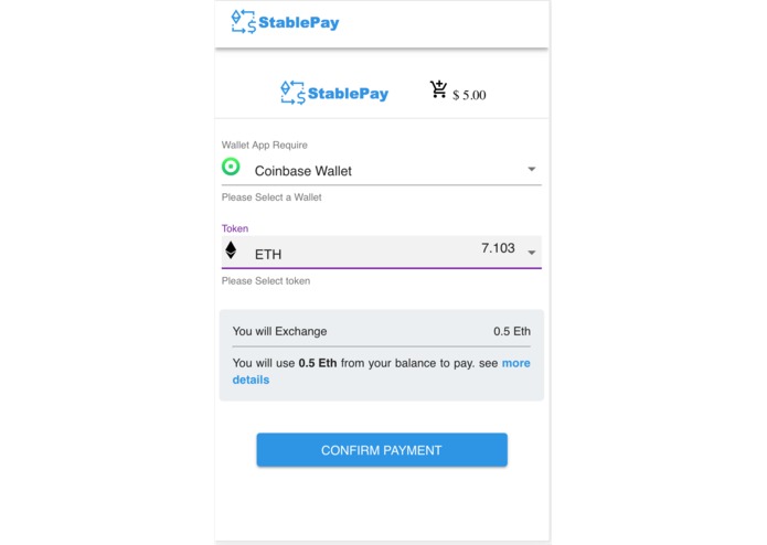 StablePay – screenshot 8