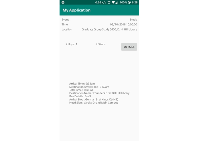 Travel Guide with Calendar Support – screenshot 1