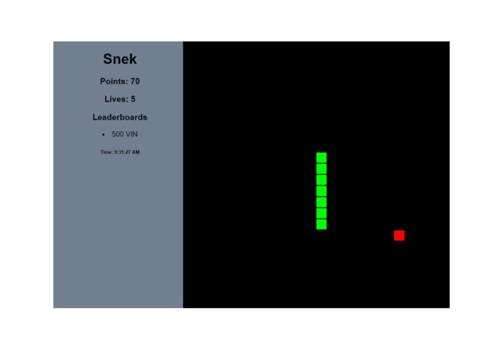 SNEK – screenshot 1