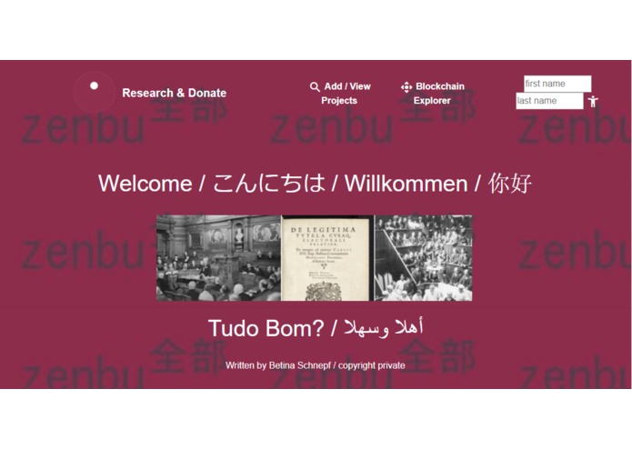 Donate & Research – screenshot 2