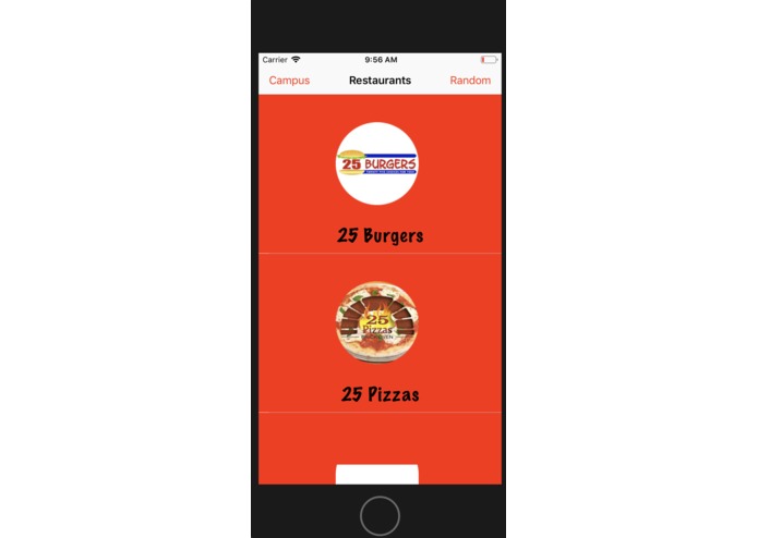 FoodRUlette – screenshot 2