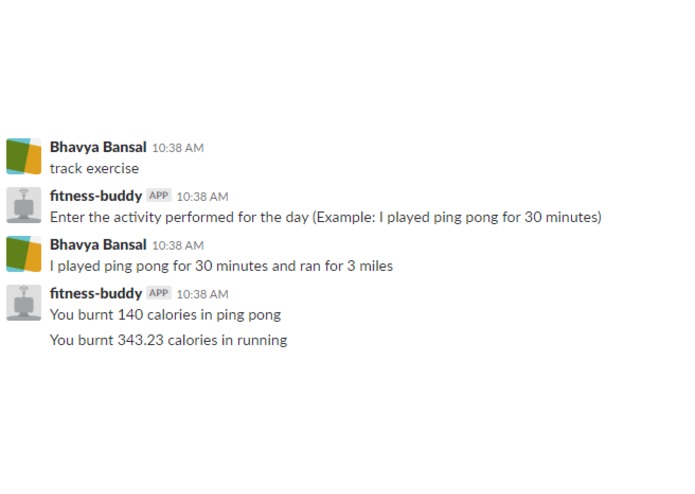 Fitness Buddy – screenshot 4