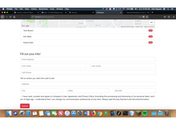 ChefXpress – screenshot 2