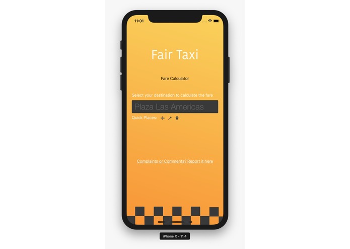 FairTaxi – screenshot 1