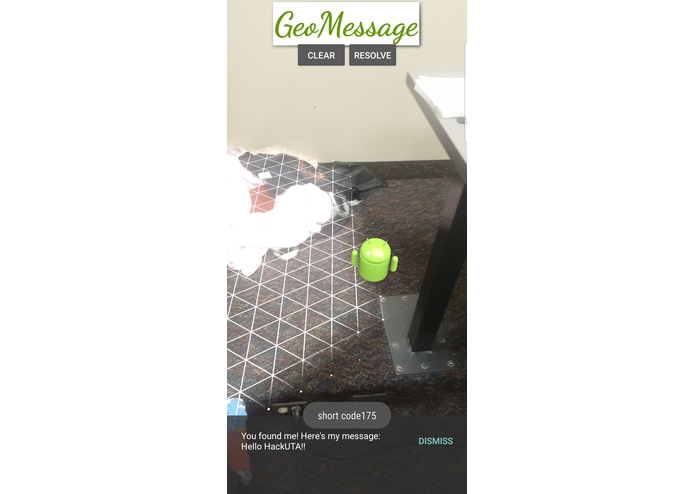 GeoMessage – screenshot 2