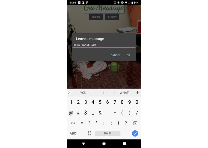 GeoMessage – screenshot 3