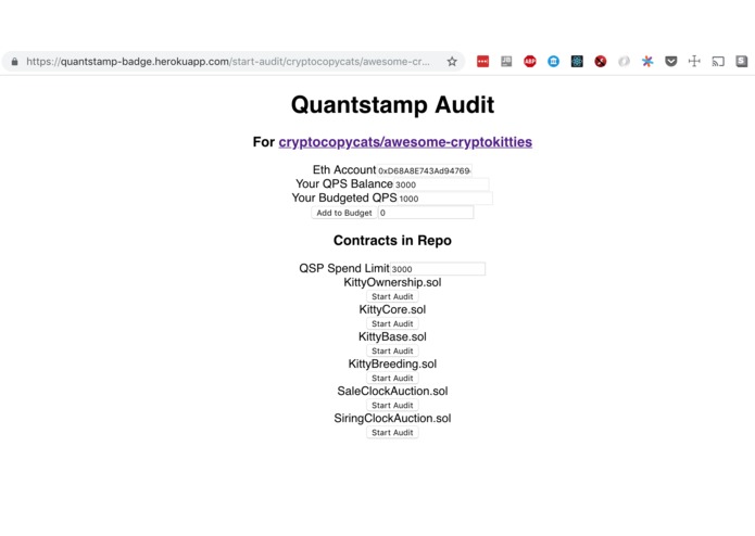 QuantstampBadge – screenshot 4