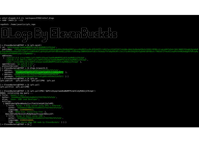 DLogs – screenshot 2