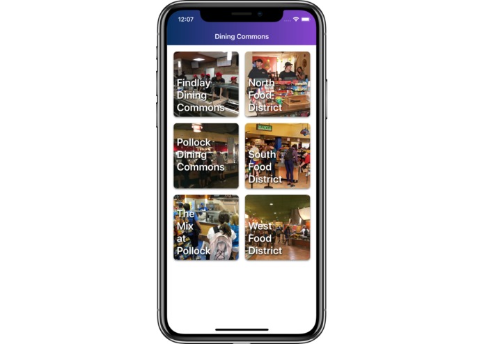 Dining@PSU – screenshot 1