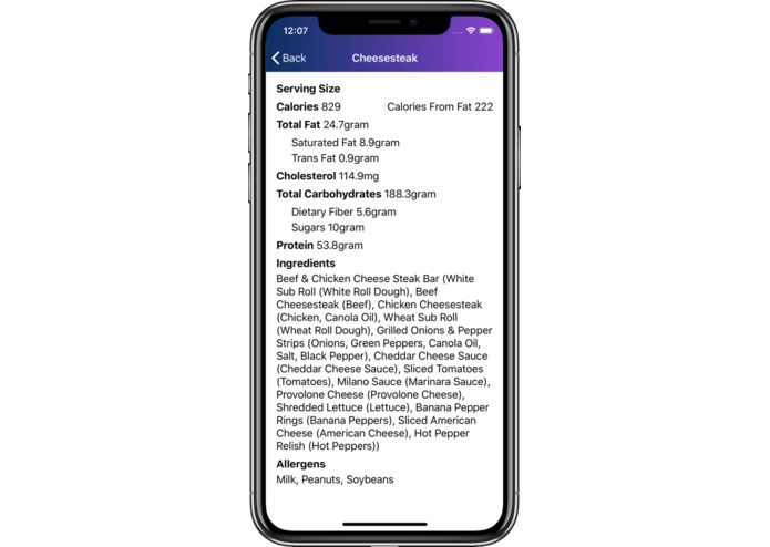 Dining@PSU – screenshot 3