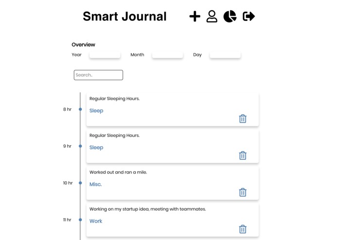 Smart Journal – screenshot 1