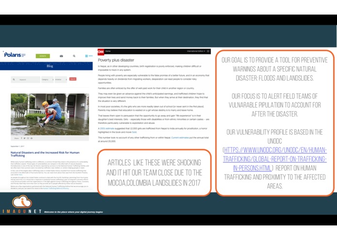 ImaguDA: Flood early alert for field agents – screenshot 2