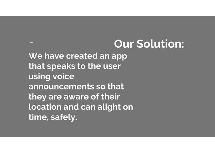 GC + Guidance for Visually Disabled – screenshot 3