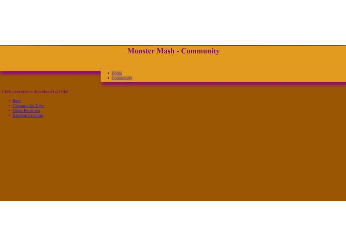 MonsterMash – screenshot 1