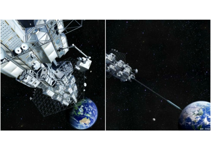 space elevator simiulations – screenshot 1