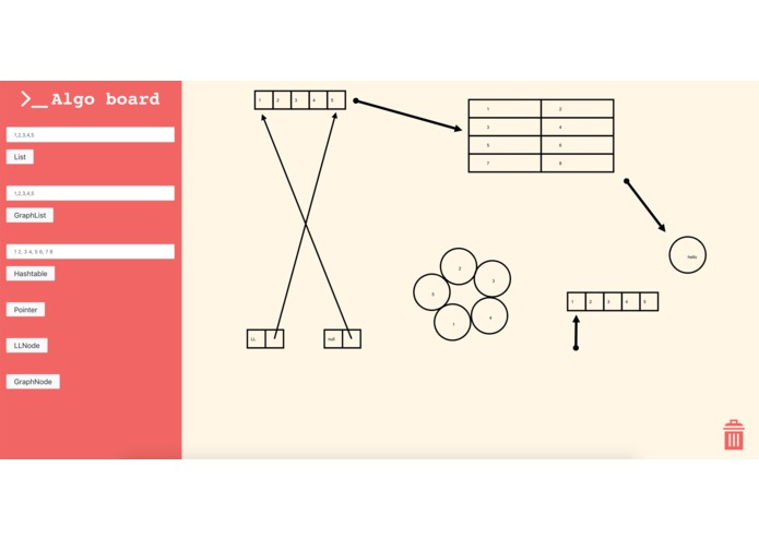 algo-board – screenshot 2