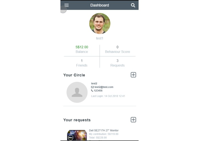 PVC Payment Management App – screenshot 2