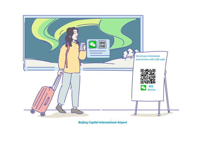 Finavia behind a QR code – screenshot 1
