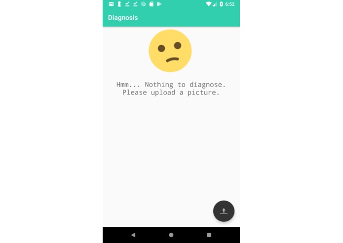 Diagnosis App – screenshot 1