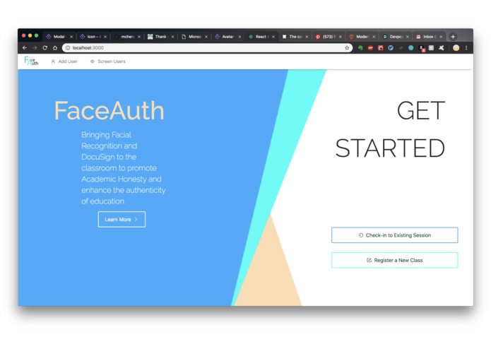 FaceAuth – screenshot 2