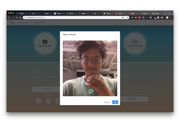 FaceAuth – screenshot 3