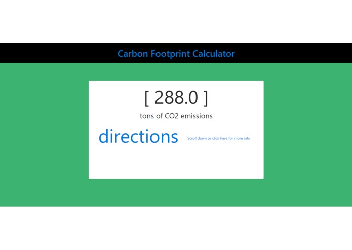 Carbon Emission Calculator – screenshot 3