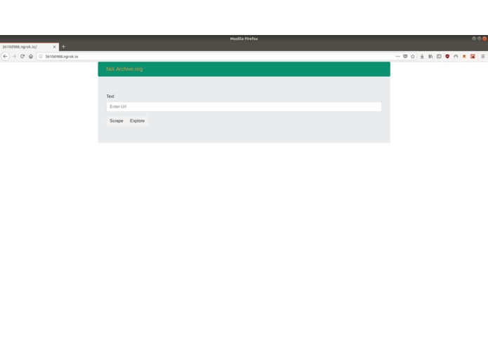 Not Archive.org – screenshot 1