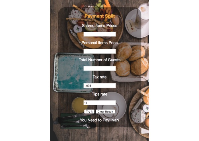 Go dutch – screenshot 1