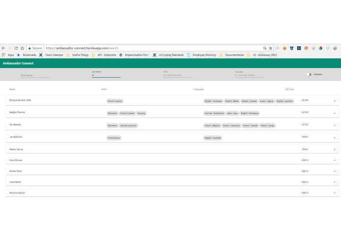 Ambassador Connect – screenshot 4