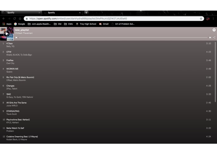 Taste.blend() – screenshot 1