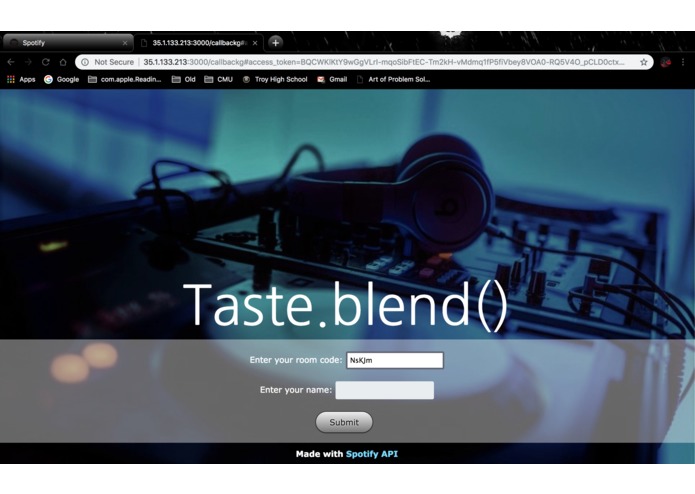 Taste.blend() – screenshot 4