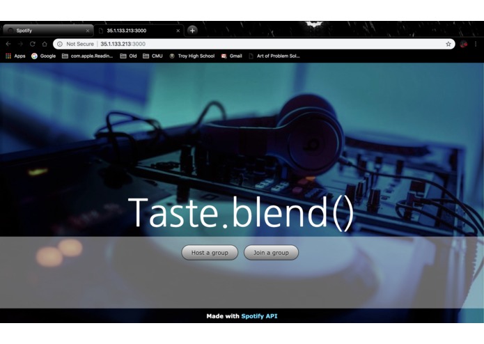 Taste.blend() – screenshot 5