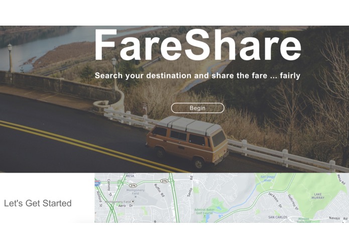 FareShare – screenshot 2