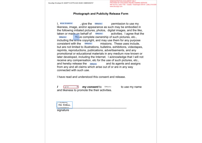 Consentsus – screenshot 3