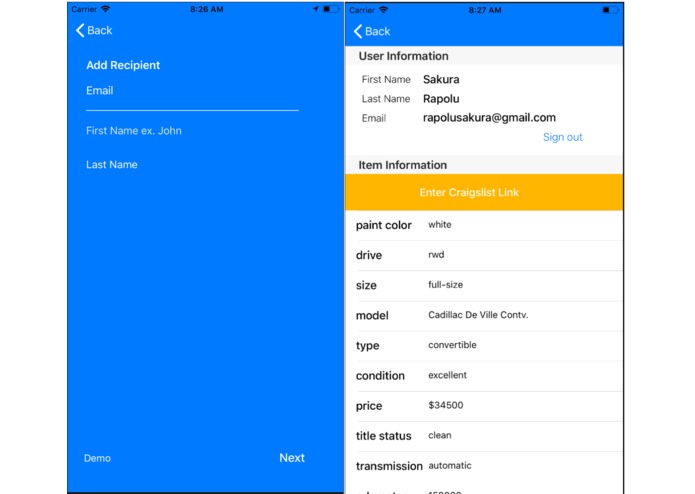 EZSign – screenshot 1