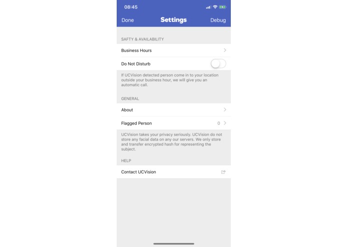UCVision – screenshot 3