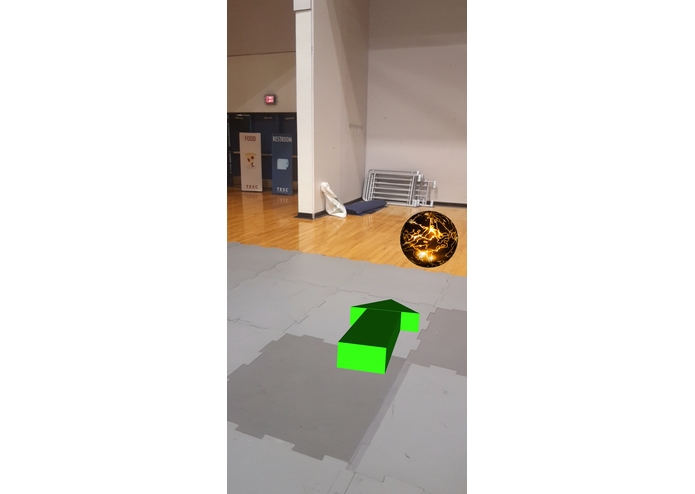 Augmented Reality assisted Hyperlocal Navigation – screenshot 3