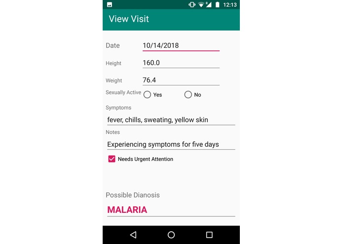 MedBot – screenshot 1