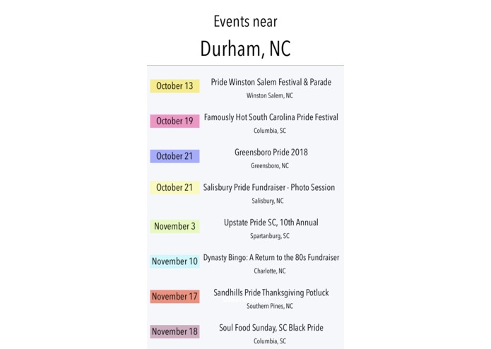 PrideGuide – screenshot 3