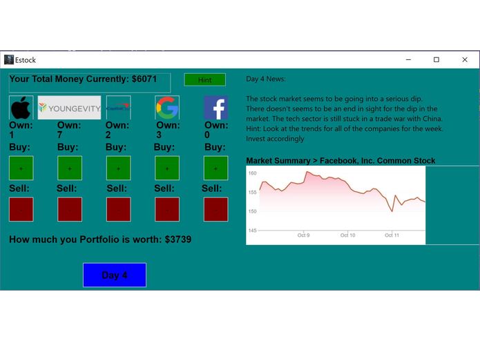 Estock – screenshot 1