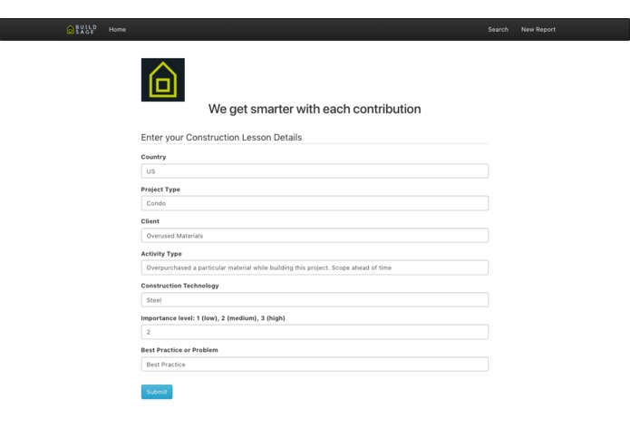 BuildSage – screenshot 2